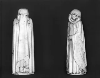 Two Mourners, from the tomb of Duc Jean de Berry (1340-1416)
